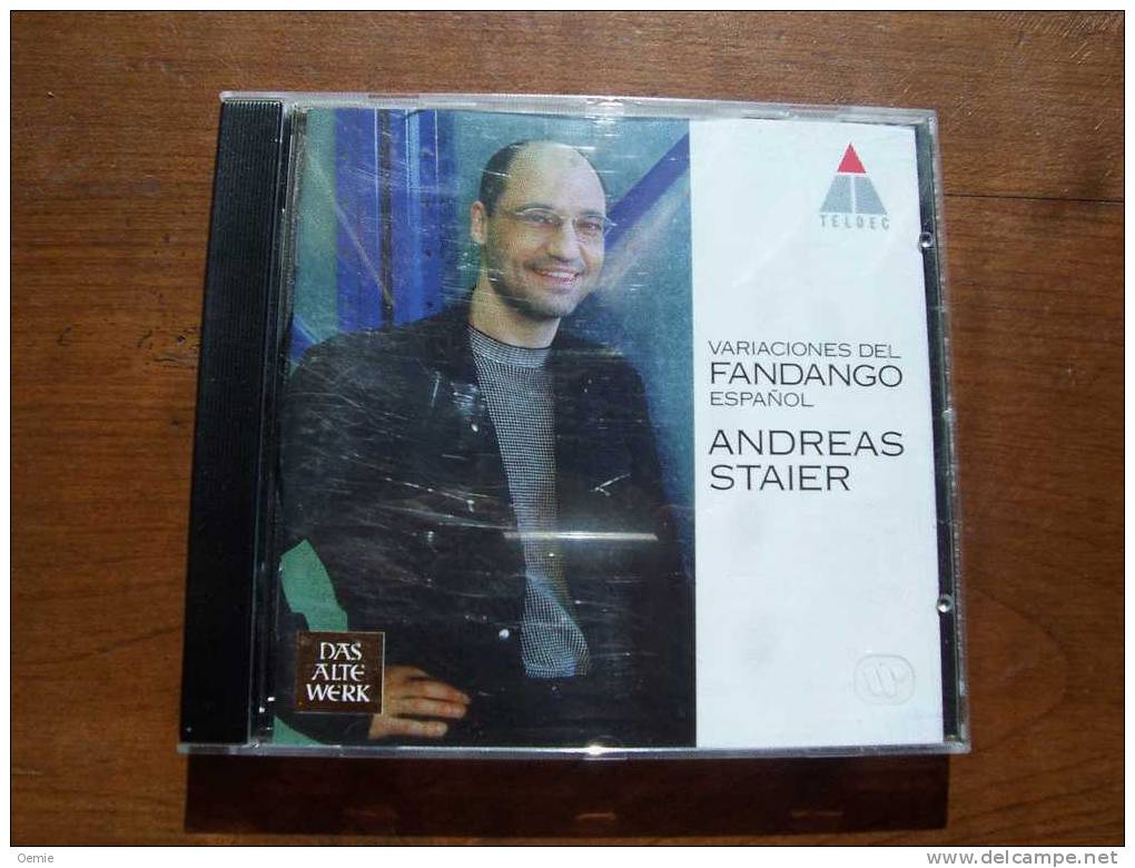 ANDREAS STAIER °°°°  VARIACIONES DEL FANDANGO ESPAGNOL    Cd - Sonstige - Spanische Musik