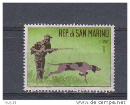 Saint-Marin YT 562 * : Chien Et Chasseur , Fusil - Ungebraucht