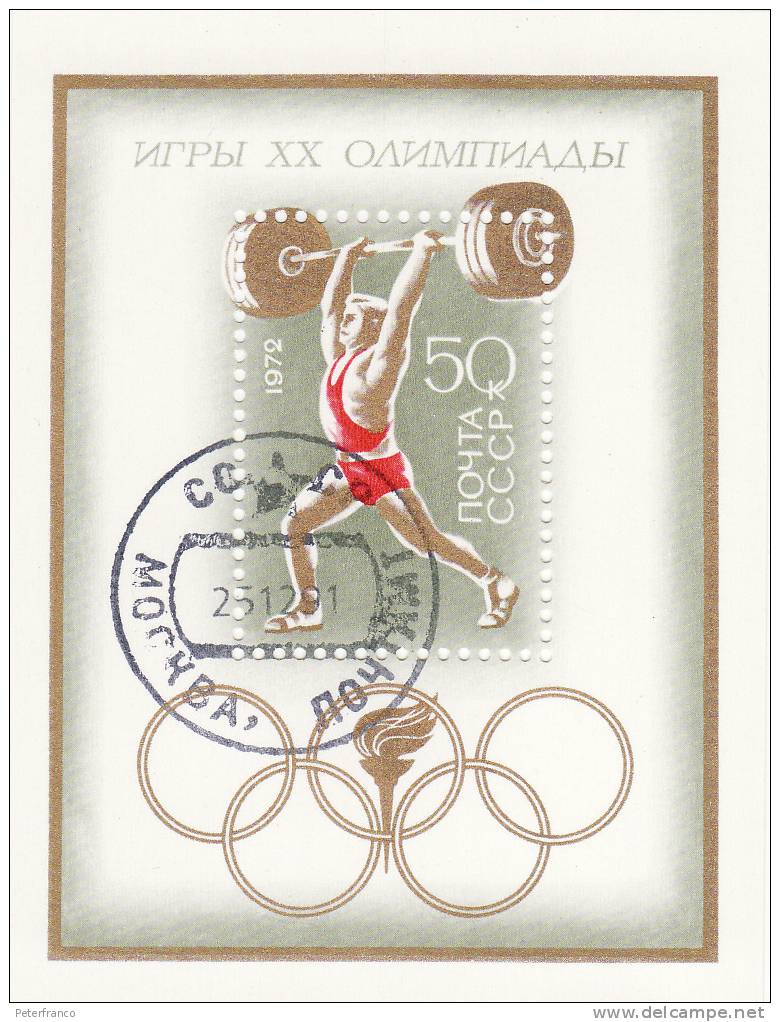 1972 Russia - Olimpiadi Di Monaco - Weightlifting