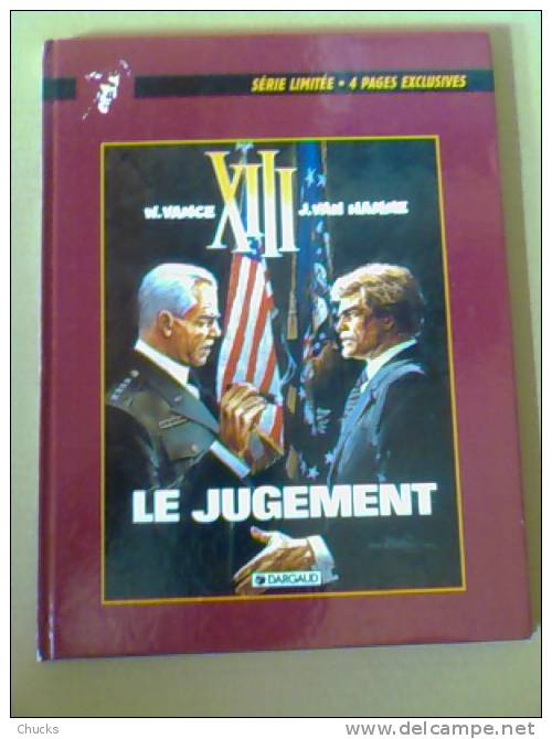 Treize XIII N°12 Le Jugement édition Spéciale Publicitaire Schweppes Avec 4 Pages Inédites En Plus - XIII