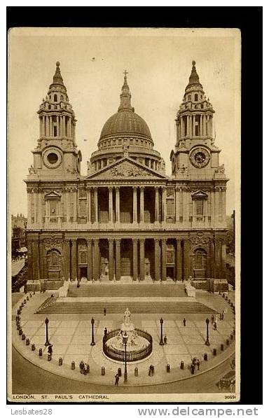 CPA: LONDRES-  LONDON. St. PAUL'S CATHEDRAL -Sept 632 - St. Paul's Cathedral