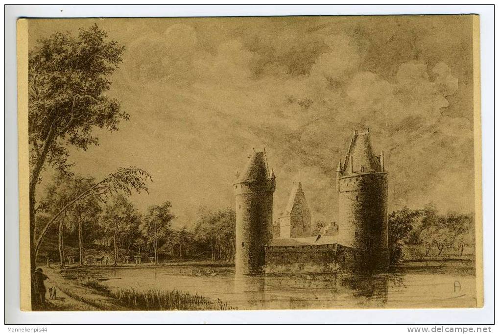 Beersel - Le Château De Beersel (Brabant) En 1796 - Beersel