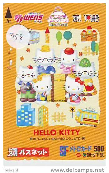 HELLO KITTY (358) KAT CAT CHAT Katze TK Japan - BD