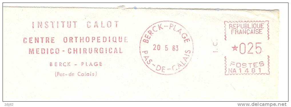 Orthopédie, Chirurgie, Calot, Berck - EMA Secap - Enveloppe   (B0470) - Handicap