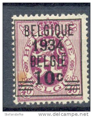 Belgie -  Belgique Ocb Nr :  376 ** MNH Rust Rouillé  (zie  Scan) - 1929-1937 Lion Héraldique