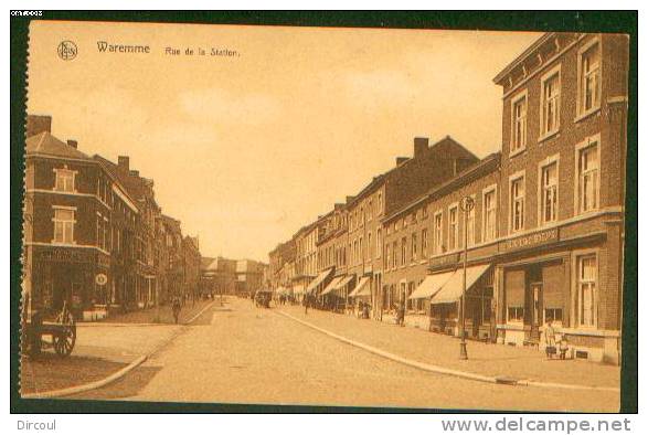 13145 -    Waremme  Rue  De  La  Station - Borgworm