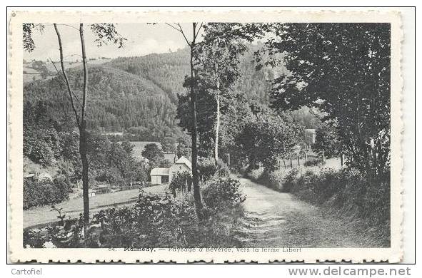 MALMEDY- PAYSAGE A BEVERCE- VERS LA FERME LIBERT - Malmedy