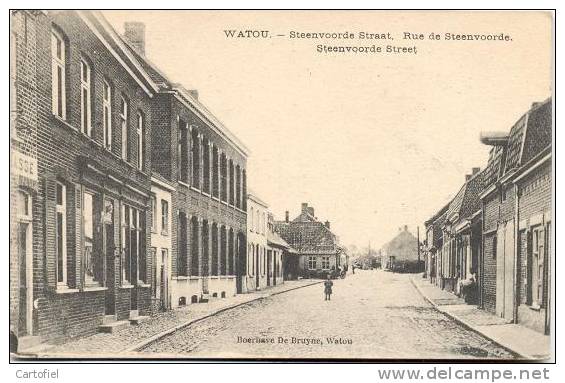 WATOU- STEENVOORDE STRAAT - Poperinge