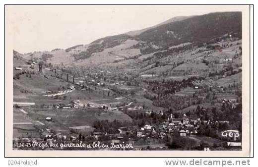 Theys - Vue Générale Et Col Du Barioz  :Achat Immédiat - Theys