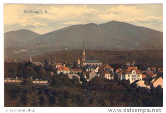 MULLHEIM I B - Baden Wurtemberg - DEUTSCHLAND - Muellheim