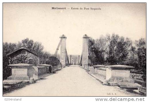Mallemort - Entrée Du Pont Suspendu : Achat Immédiat - Mallemort