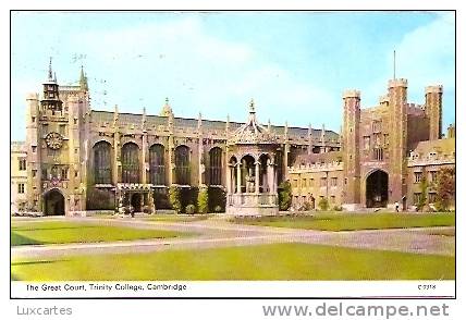 THE GREAT COURT .TRINITY COLLEGE. CAMBRIDGE. - Cambridge