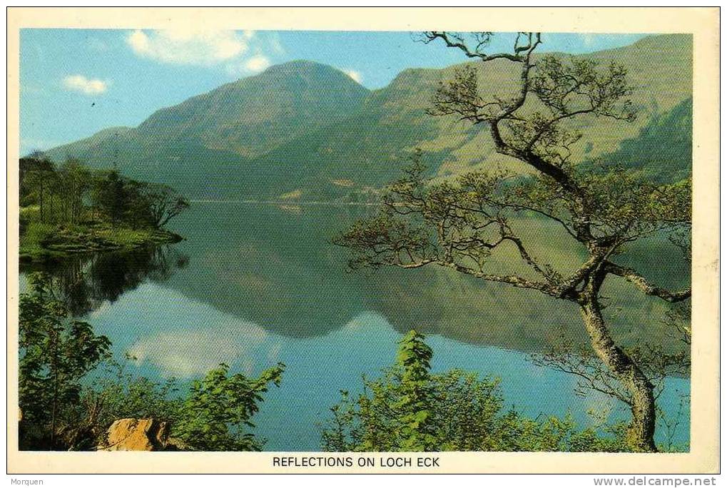 Postal  LOCH ECK, Argyll (Escocia) - Argyllshire