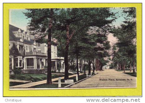 Walnut Place, Syracuse, NY.  1900s - Syracuse