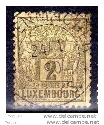 Lote 9 Sellos Luxemburgo, Num 47-54 º - 1882 Allegory