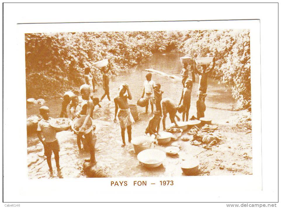 Afrique Benin    Photo   Pays FON  1973 - Benin