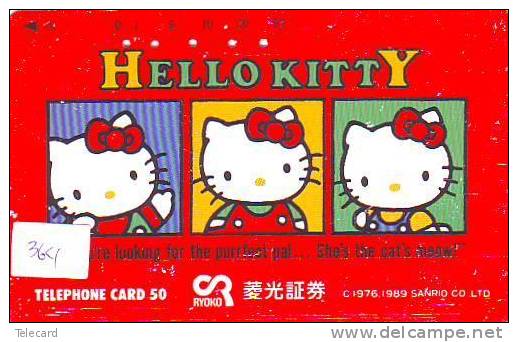 HELLO KITTY (364) KAT CAT CHAT Katze TK Japan - BD