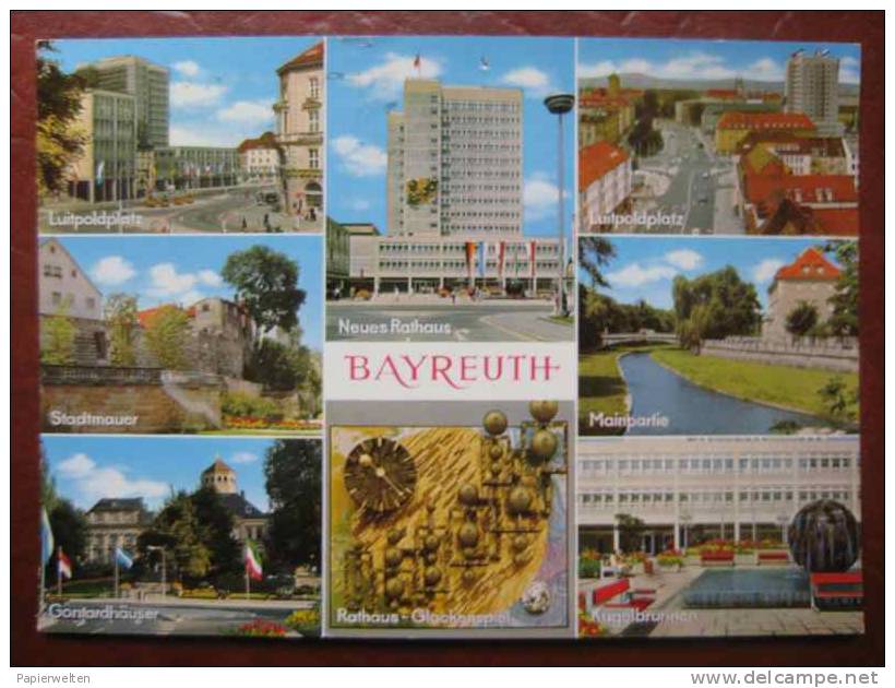 Bayreuth - Mehrbildkarte - Bayreuth