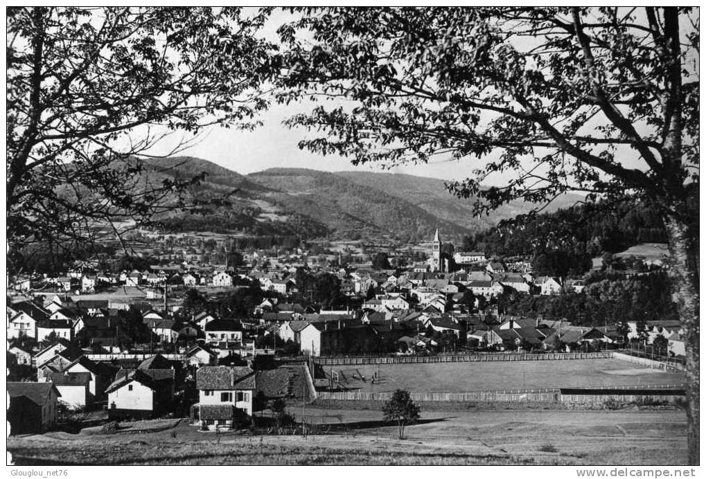 88-LE THILLOT....DANS UN NID DE VERDURE....CPSM  GRAND FORMAT - Le Thillot