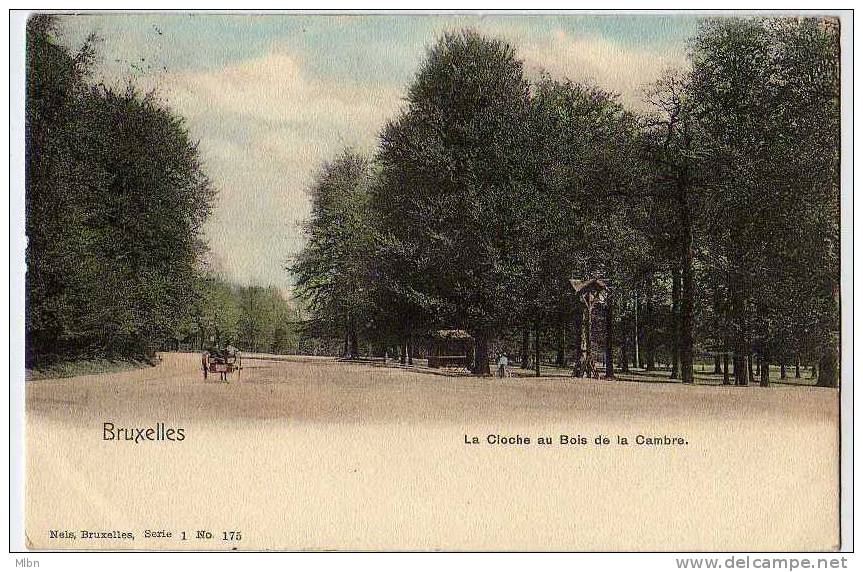 CPA Précurseur  Bruxelles  La Cloche Au Bois De La Cambre.  Bon Etat - Forêts, Parcs, Jardins