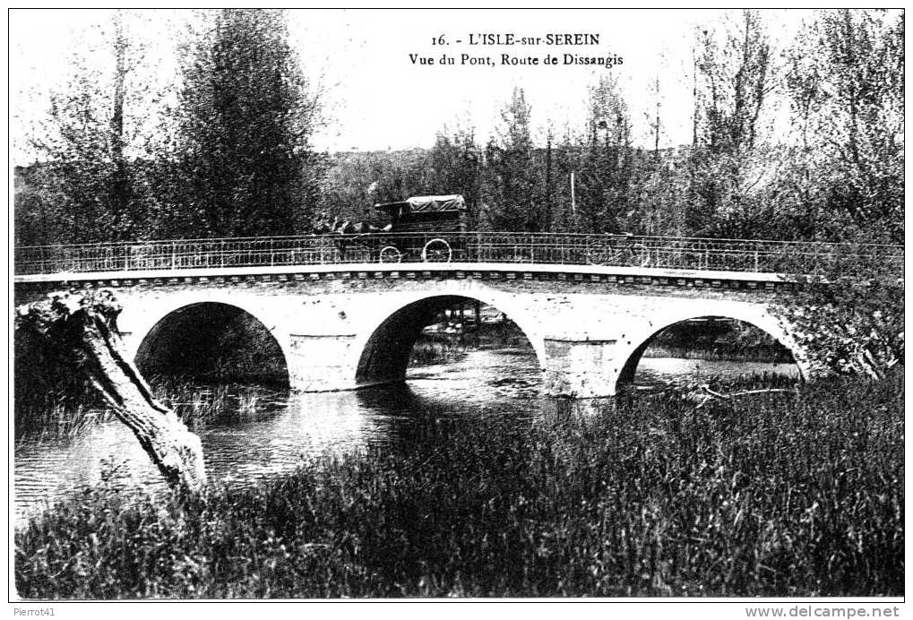 Vue Du Pont - Route De Dissangis - L'Isle Sur Serein