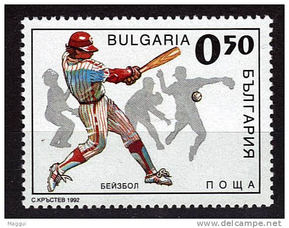 BULGARIE    N ° 3481   **   Base Ball - Baseball