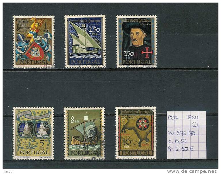 Portugal 1960 - Yv. 873/78 Gest./obl./used - Used Stamps