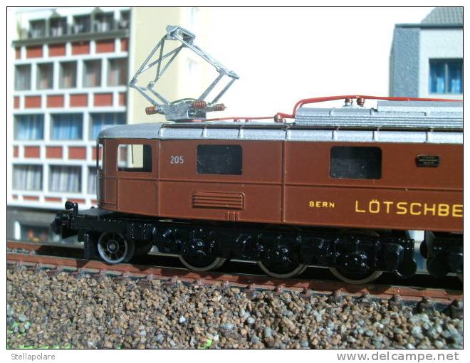 SCALA N OTTONE RARITA´: METROPOLI  3001 - BREDA BLS Ae 6/8 205  - - Locomotives