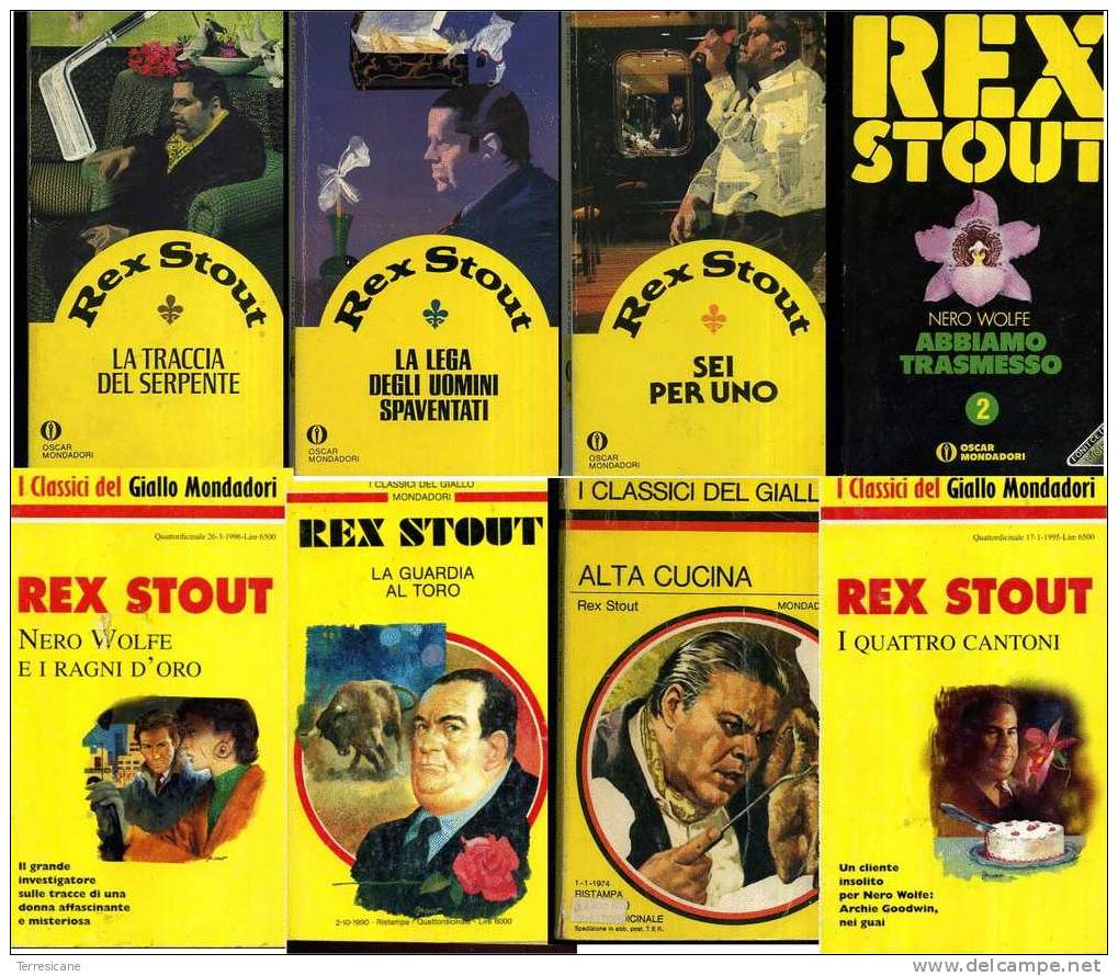 LA GUARDIA AL TORO	REX STOUT	MONDADORI - Policiers Et Thrillers