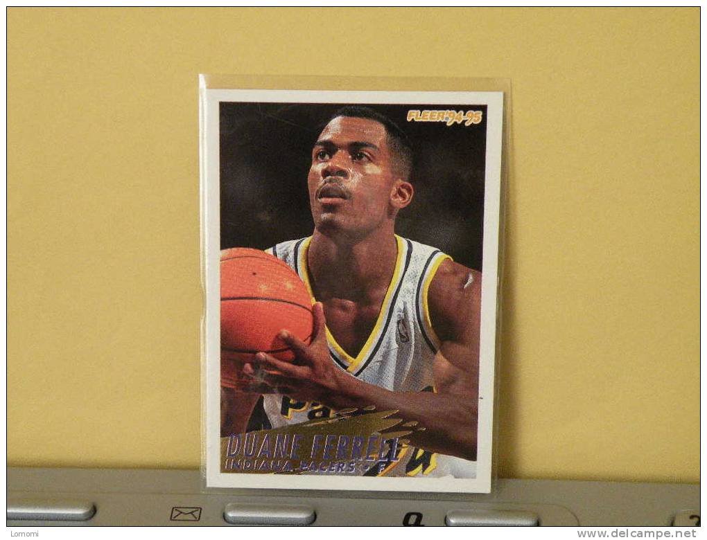 INDIANA PACERS - F - 94 / 95 ( Carte ) DUANE FERRELL - N.B.A . N° 295 . 2 Scannes - Indiana Pacers