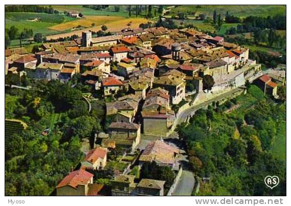 81 CASTELNAU DE MONTMIRAIL Vue Generale Aerienne - Castelnau De Montmirail