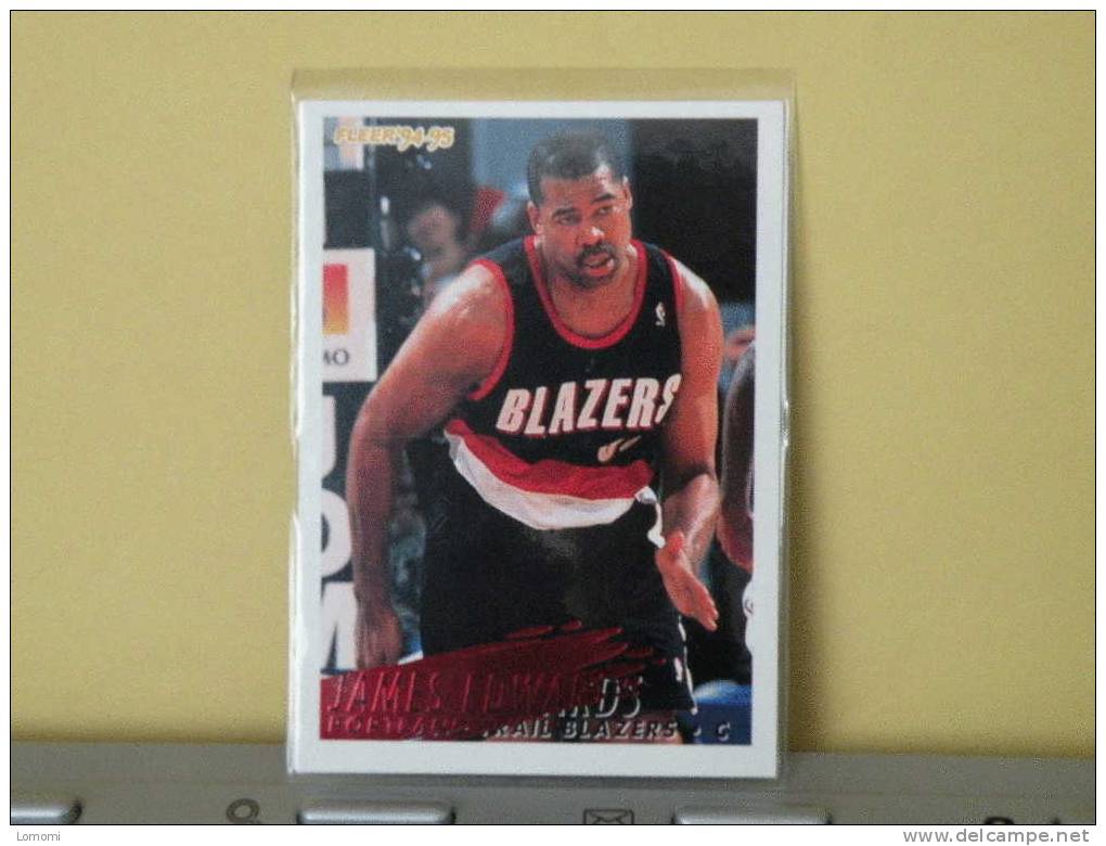 *Portland Trailblazers - C - 94 / 95 ( Carte ) James EDWARDS - N.B.A .n°358. 2 Scannes - Portland Trailblazers