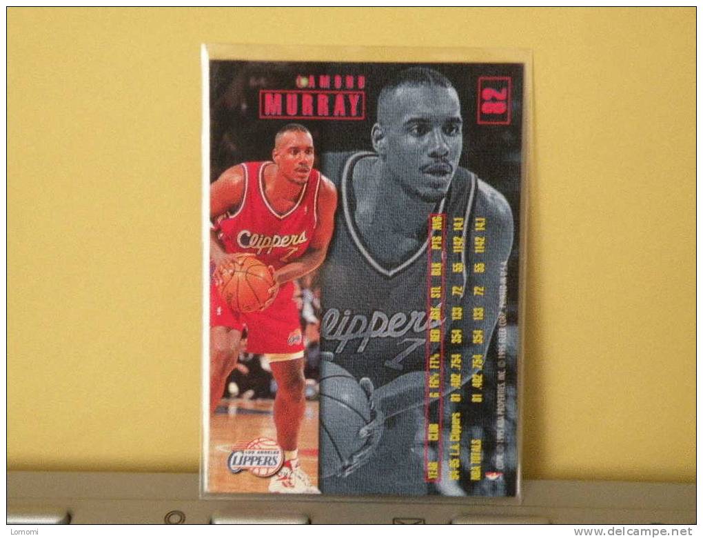 Los Angeles Clippers - 95/96 ( Carte ) Lamond Murray - N.B.A .n°82 . 2 Scannes - 1990-1999