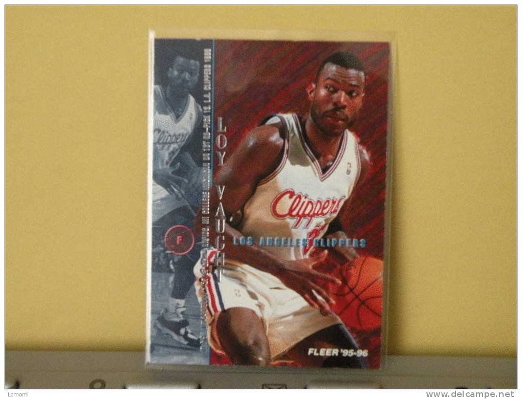 Los Angeles Clippers - 95/96 ( Carte ) Loy VAUGHT - N.B.A .n°85 . 2 Scannes - Los Angeles Clippers