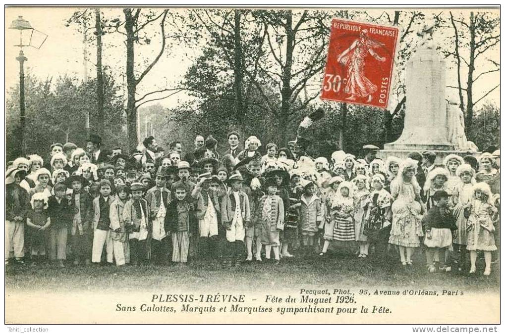 PLESSIS-TREVISE - Fête Du Muguet 1926 - Le Plessis Trevise