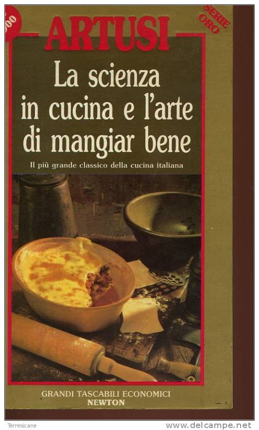 LA SCIENZA IN CUCINA E L’ARTE DI MANGIARE BENE	ARTUSI	NEWTON - Huis En Keuken