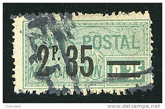 Colis Postaux Ob N° 44 - 2F 35 S. 0,25 Vert - Nuevos