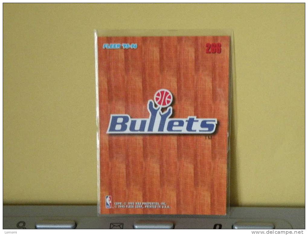 Carte  Basketball -   BULLETS - N.B.A . USA . N° 266 - Autres & Non Classés