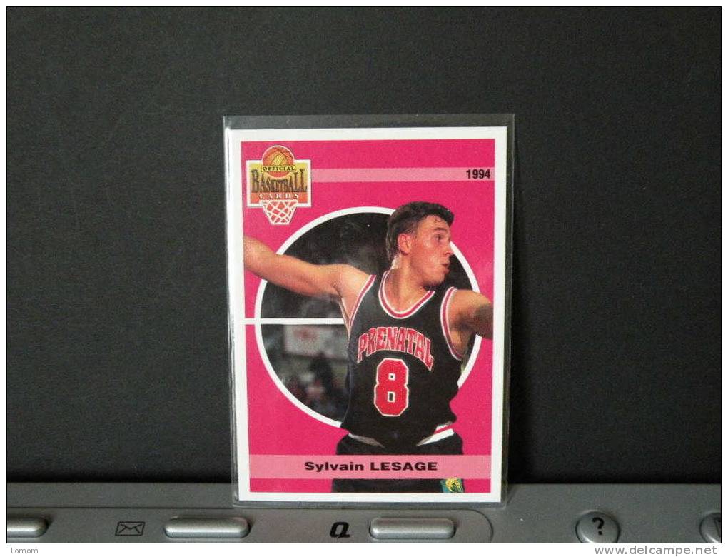 Carte  Basketball  1994 -  LE MANS -  Sylvain LESAGE  - N° 54 - - Apparel, Souvenirs & Other