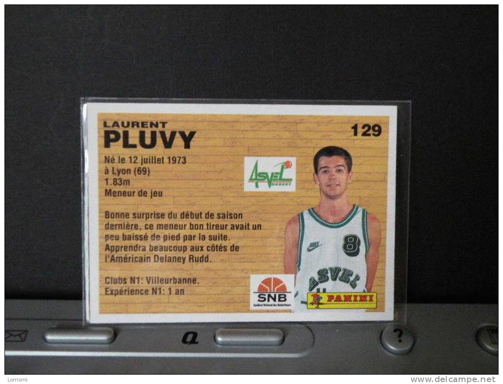 Carte  Basketball  1994 -  Villeurbanne -  Laurent PLUVY - N° 129 - 2scan - Kleding, Souvenirs & Andere