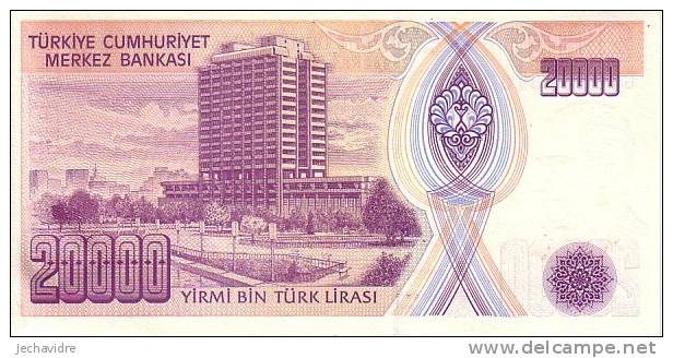 TURQUIE   20 000 Lira   Non Daté (1995)   Pick 202     ***** BILLET  NEUF ***** - Türkei