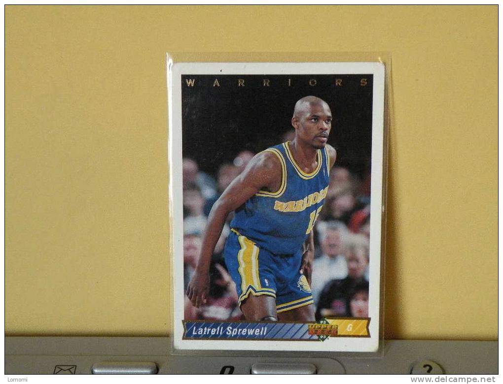 *Carte  Basketball, 1992/93/94/95 - Latrell SPREWELL - N° 162 - 2 Scan - Golden State Warriors