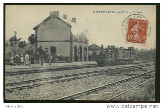 50 MONTMARTIN SUR MER / La Gare / - Montmartin Sur Mer