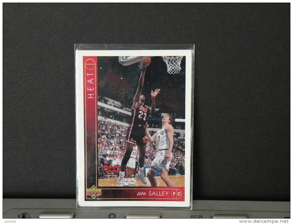 Carte  Basketball US 1992/93/94/95/96 - John SALLEY - N° 51 - 2 Scan - Miami Heat