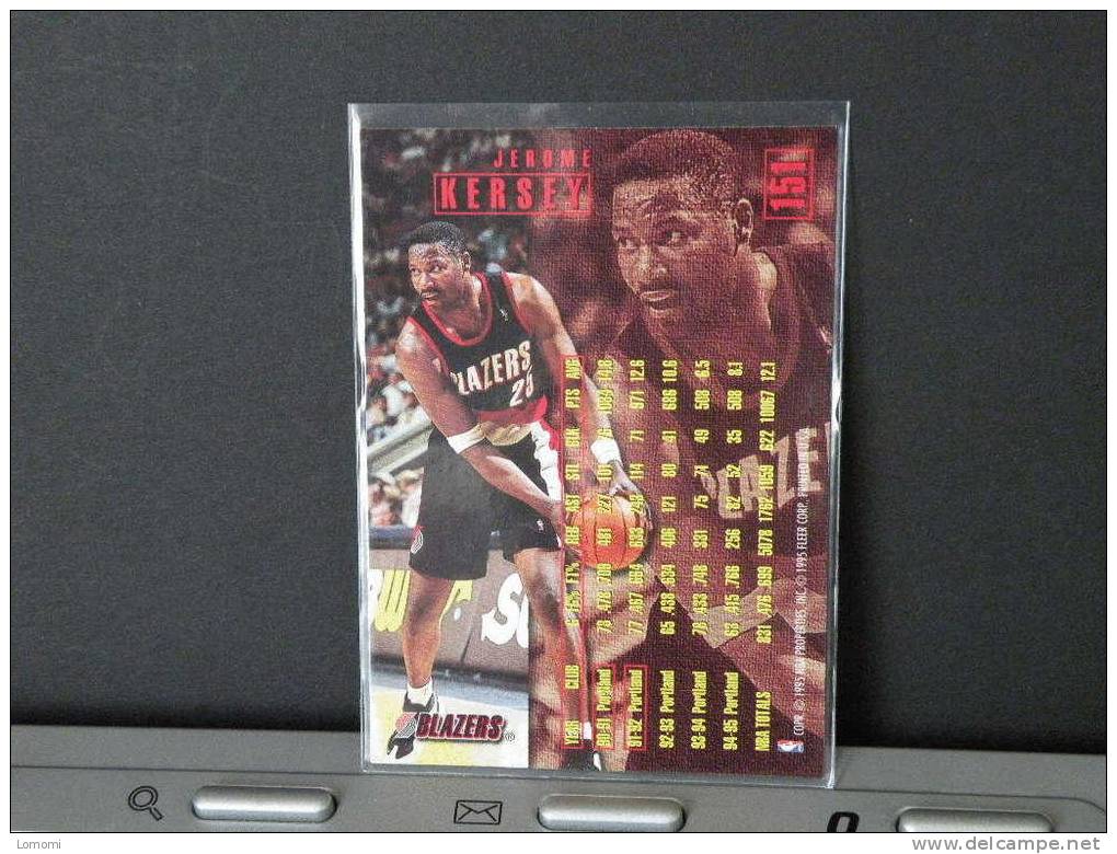 Carte  Basketball US 1992/93/94/95/96 - Blazers - Jérome HERSEK - N° 151 - 2 Scan - Autres & Non Classés