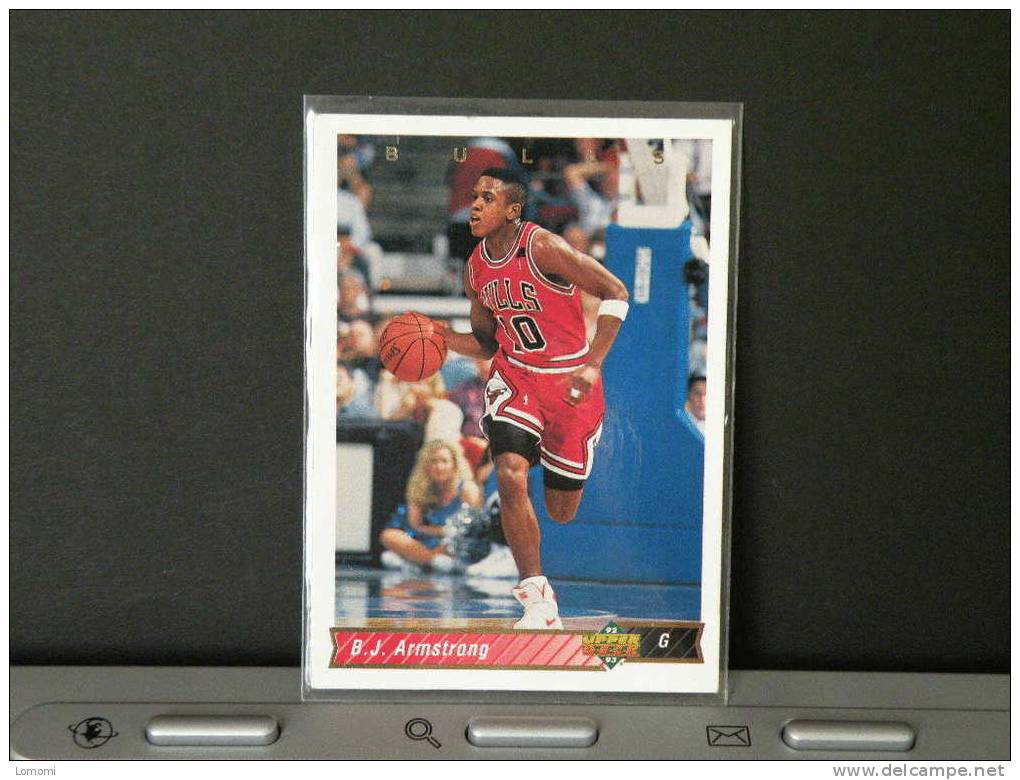 Carte  Basketball US 1992/93/94/95/96 - B.J.  Armstrong - N° 115 - 2 Scan - Chicago Bulls