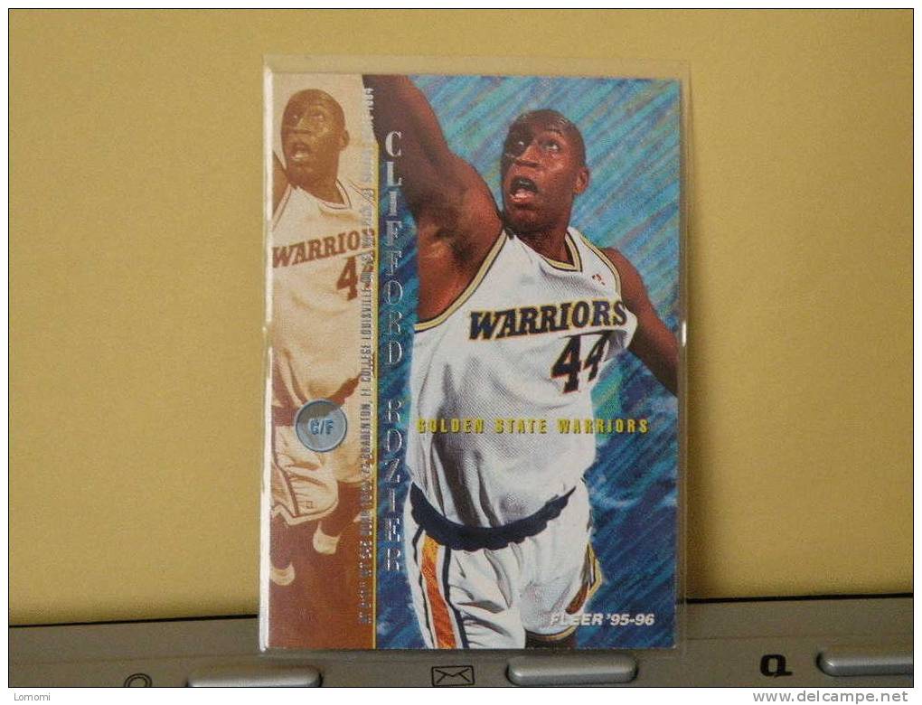 Carte  Basketball US 1992/93/94/95/96 - Clifford Rozier - N° 62  - 2 Scan - Golden State Warriors