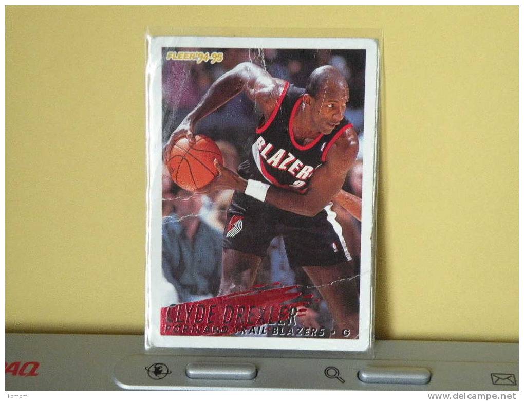 Carte  Basketball US 1992/93/94/95/96 -  Clyde Drexler - N° 188 - 2 Scan - Portland Trailblazers