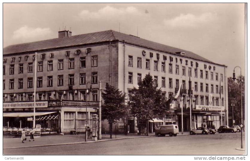 Allemagne - Karl-Marx-Stadt - HO - Hotel Chemnitzer Hof (voiture) - Chemnitz (Karl-Marx-Stadt 1953-1990)