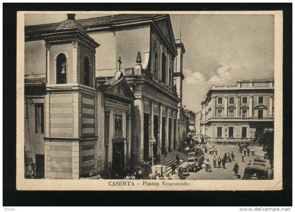 1922-CASERTA-PIAZZA VESCOVADO-1952-FG - Caserta